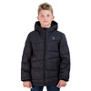 SPYDER BIG BOY'S NEXUS PUFFER JACKET - SIZE: YOUTH SMALL - BLACK - SPFGM31F