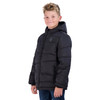 SPYDER BIG BOY'S NEXUS PUFFER JACKET - SIZE: YOUTH SMALL - BLACK - SPFGM31F