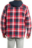 6575 LEGENDARY WHITETAILS MEN'S MAPLEWOOD HOODED SHIRT JACKET RED ROVER PLAID XL