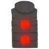 HELIOS PAFFUTO HEATED VEST – UNISEX - SIZE: MEN L - GRAY