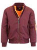 GALAXY BY HARVIC SPIRE BY GALAXY MEN'S FLIGHT JACKET SIZE: MEN XL MAROON New