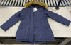 GALAXY BY HARVIC FUAR JACKET, NAVY, LARGE New