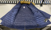 GALAXY BY HARVIC FUAR JACKET, NAVY, LARGE New