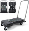 Olympia Tools Fully Folded Resin Push Cart Dolly - 330 Lb. Loading Capacity