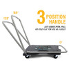 Olympia Tools Fully Folded Resin Push Cart Dolly - 330 Lb. Loading Capacity