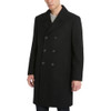 BEN SHERMAN MEN'S BRENTON DOUBLE BREASTED WOOL OVERCOAT - SIZE: MEN S - BLACK New BEN SHERMAN MEN'S BRENTON DOUBLE BREASTED WOOL OVERCOAT - SIZE: MEN S - BLACK New