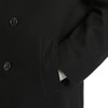 BEN SHERMAN MEN'S BRENTON DOUBLE BREASTED WOOL OVERCOAT - SIZE: MEN S - BLACK New BEN SHERMAN MEN'S BRENTON DOUBLE BREASTED WOOL OVERCOAT - SIZE: MEN S - BLACK New