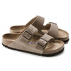 Birkenstock Unisex Arizona Sandals Tobacco Oiled Leather Size 39 Narrow