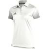 ADIDAS SIDELINE 21 PRIMEBLUE POLO SHIRT - WOMENS MULTI-SPORT - SIZE XL - WHITE