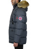 GALAXY BY HARVIC MEN'S HEAVYWEIGHT PARKA JACKET COAT DETACHABLE HOOD CHARCOAL L New