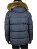 GALAXY BY HARVIC MEN'S HEAVYWEIGHT PARKA JACKET COAT DETACHABLE HOOD CHARCOAL L New