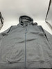 BLAZE BEAT SWEATSHIRT WITH POCKETS FULL ZIP WITH HOODIE, SIZE XL, GRAY, HR24005 New