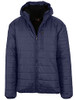Galaxy by Harvic Men's Sherpa-Lined Hooded Polyester Puffer Jacket New