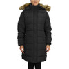 GALAXY BY HARVIC SPIRE BY GALAXY LONG HEAVYWEIGHT PARKA FAUX-FUR BLACK M New GALAXY BY HARVIC SPIRE BY GALAXY LONG HEAVYWEIGHT PARKA FAUX-FUR BLACK M New