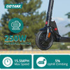 Gotrax XR Elite Electric Scooter 8.5" Pneumatic Tire Max 16 Mile 250W - Black