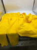 BLAZE BEAT TWO PIECE TRACK OUTFIT, HOODIE & SWEATPANTS, SIZE XL, YELLOW, HR24005 New