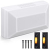 Saillong Wired Door Bell Chime Kit with 16V 10VA Two Note Lighted Metal Doorbell