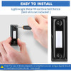 Saillong Wired Door Bell Chime Kit with 16V 10VA Two Note Lighted Metal Doorbell