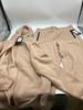 BLAZE BEAT TWO PIECE TRACK OUTFIT, HOODIE & SWEATPANTS, LARGE, CAMMEL, HR24005 New