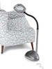 LIGHT IT! MULTIFLEX 12-LED FLOOR MAGNIFIER LAMP 20072-401 - SILVER