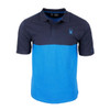 SPYDER MEN'S COLORBLOCK POLO SHIRT - FRONTIER - SIZE MEDIUM - SPSHB023 New