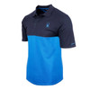SPYDER MEN'S COLORBLOCK POLO SHIRT - FRONTIER - SIZE MEDIUM - SPSHB023 New