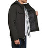 LEVI'S MEN'S SOFT SHELL HOODED STORM COAT SIZE: MEN 2XL BLACK New LEVI'S MEN'S SOFT SHELL HOODED STORM COAT SIZE: MEN 2XL BLACK New