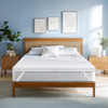 SUBRTEX 3" GEL-INFUSED MEMORY FOAM MATTRESS TOPPER CALIFORNIA KING - WHITE/BLUE