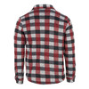 CWG025Y3440 CANADA WEATHER MEN’S SHERPA LINED BUFFALO PLAID JACKET, LARGE - RED