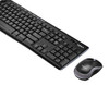 Logitech K270 WIRELESS KEYBOARD, M185 WIRELESS MOUSE COMBO, LONG BATTERY - BLACK