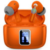 LUKG BK07 True Wireless Bluetooth 5.3 Headphones, In Ear Buds Wireless - ORANGE