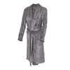 EDDIE BAUER MEN'S LONG SLEEVE SHAWL COLLAR ROBE, SIZE: S/M, CHARCOAL, EM33RB295D New