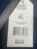 JAMES TAILOR DRESS SHIRT - SIZE: EXTRA LARGE - NAVY - JMLS-350NV New