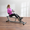 STAMINA HYDRAULIC ROWING MACHINE ADJUSTABLE RESISTANCE HOME GYM 35-1315