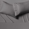 AMAZON AWARE 100% ORGANIC COTTON 300 THREAD COUNT SHEET SET FULL DARK GRAY New