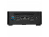 MSI Cubi NUC 13MQG 202BUS Mini Barebone PC, Intel Core i7-1365U vPro Enterprise,