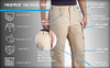 F525450250 WOMEN'S TACTICAL PANTS KHAKI SIZE 20 New