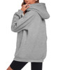 Fkeep Oversized Hoodies Women's Fleece Crewneck Sweatshirt Casual Long Sleeve New