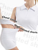 FKEEP WOMEN'S TENNIS GOLF DRESSES ZIPPER V-NECK SPORT ACTIVEWEAR POCKET SIZE S New