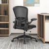 FELIXKING OFFICE DESK CHAIRS ERGONOMIC PC DESK CHAIR WHEELS FK936 - BLACK