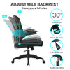 FELIXKING OFFICE DESK CHAIRS ERGONOMIC PC DESK CHAIR WHEELS FK936 - BLACK