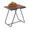 HONEY-CAN-DO SIDE TABLE SMALL END TBL-09251 - BLACK