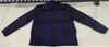 J-8001 J.COME SWEATER WITH FULL ZIP PURPLE SIZE X-LARGE New