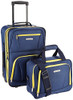 Rockland Fashion Softside Upright Luggage Set 2-Piece 14/19 F102 - Navy
