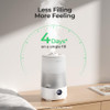 Homvana Humidifiers for Bedroom Home 3.6 L Cool Mist Top-Fill 34H Super Long