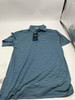 CALLAWAY MEN'S SURPRISE POLO - SIZE: MEN S - GREEN AND BLUE STRIPES New