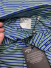 CALLAWAY MEN'S SURPRISE POLO - SIZE: MEN S - GREEN AND BLUE STRIPES New