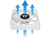 Thermaltake CT140 EX ARGB Reverse PC Cooling Fan White (3-Fan Pack), Magnetic