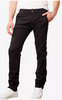 GALAXY BY HARVIC MEN'S SUPER STRETCH SLIM FIT CHINO PANTS - BLACK - 34X32 New