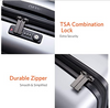 NINETYGO 20 P2112041 20inch Carry On Luggage 22x14x9 SILVER